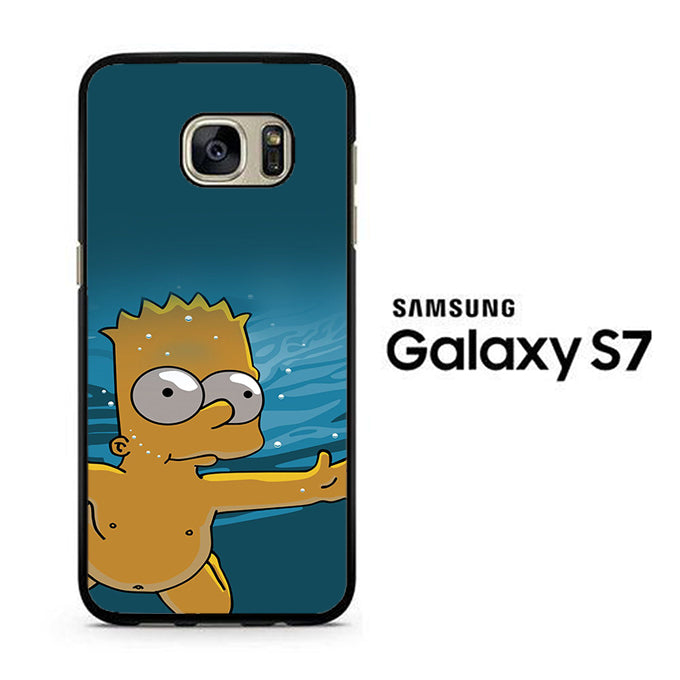 Simpson Swiming Samsung Galaxy S7 Case