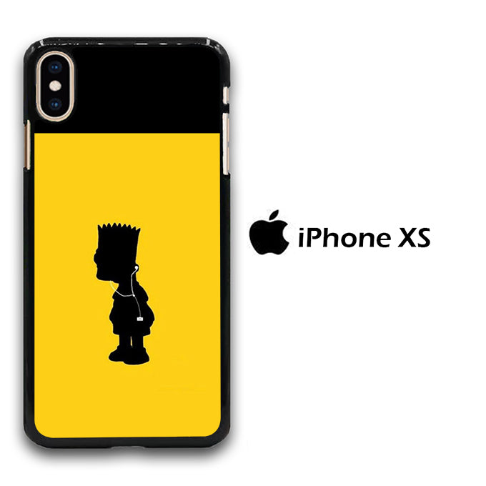 Simpson Yellow iPhone Xs Case