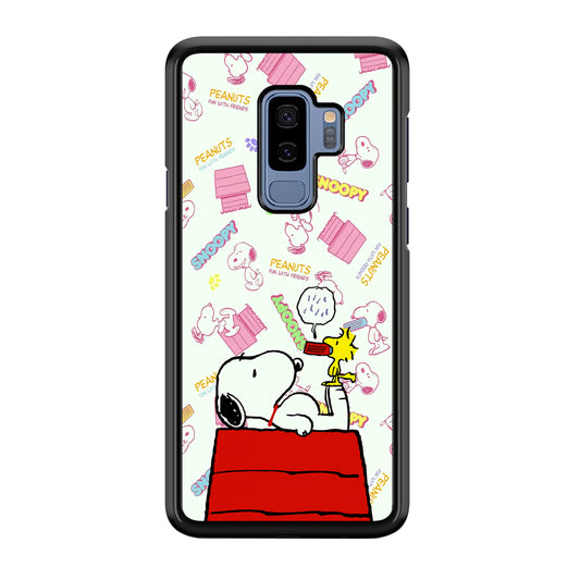Snoopy Comfort Together Samsung Galaxy S9 Plus Case