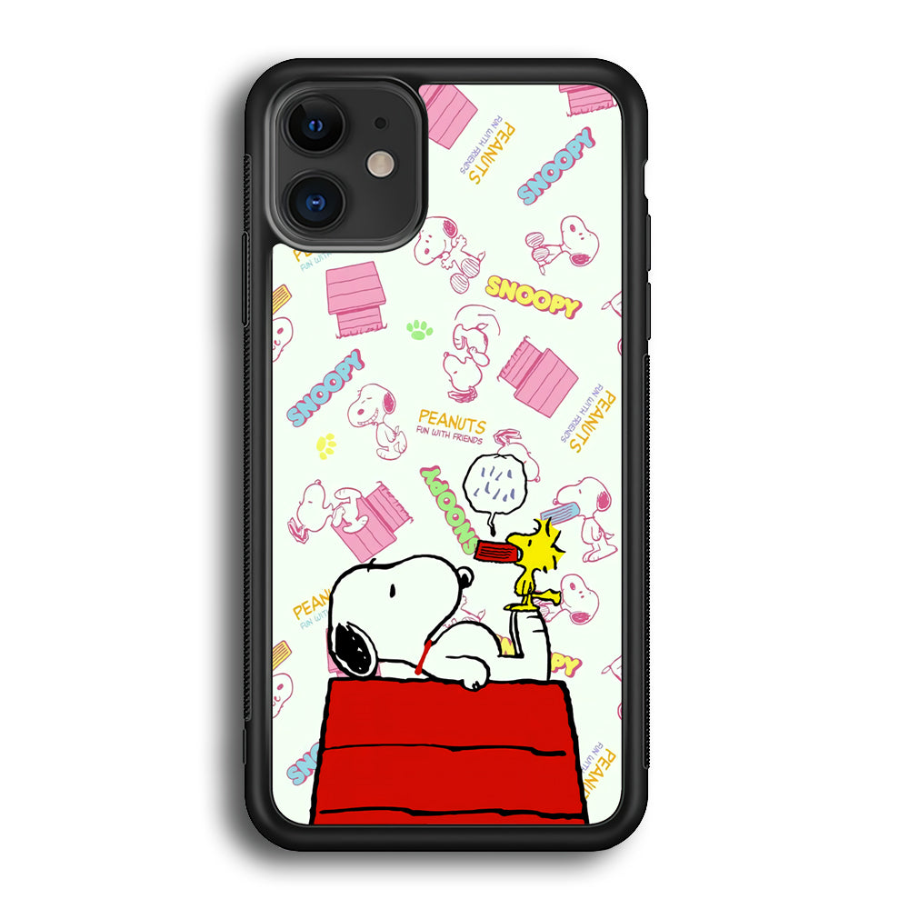 Snoopy Comfort Together iPhone 12 Case