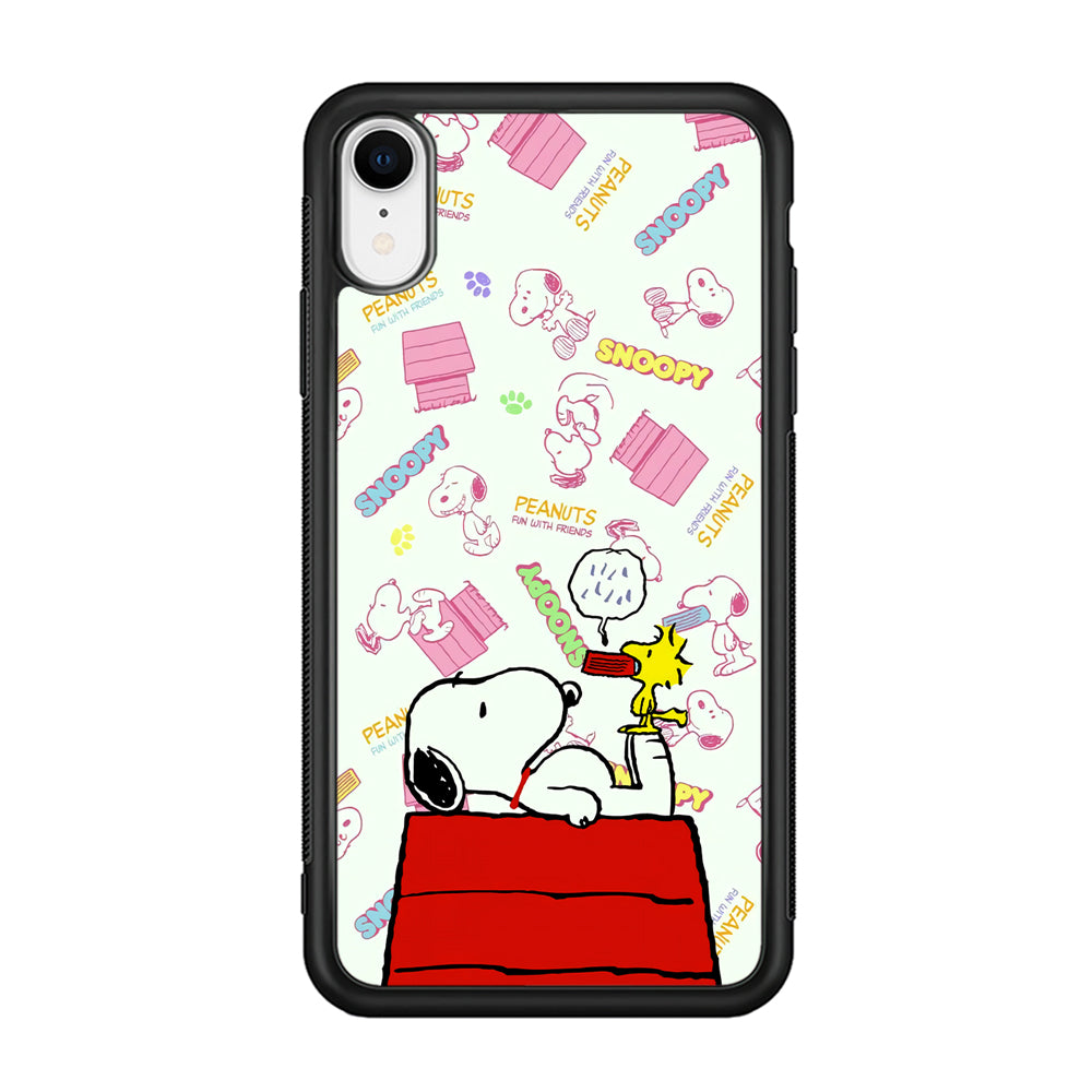 Snoopy Comfort Together iPhone XR Case