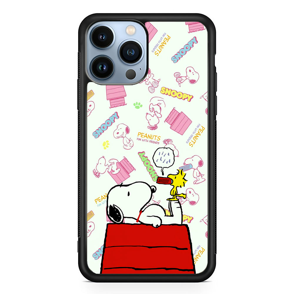 Snoopy Comfort Together iPhone 13 Pro Case