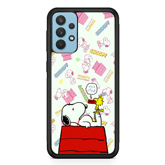 Snoopy Comfort Together Samsung Galaxy A32 Case