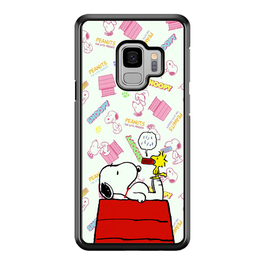 Snoopy Comfort Together Samsung Galaxy S9 Case