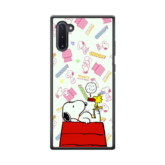 Snoopy Comfort Together Samsung Galaxy Note 10 Case