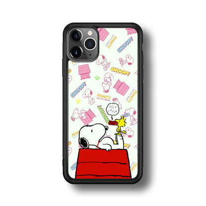 Snoopy Comfort Together iPhone 11 Pro Max Case