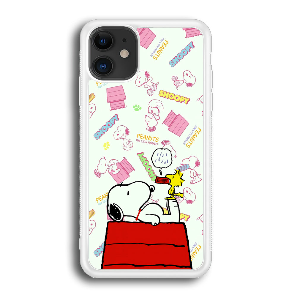 Snoopy Comfort Together iPhone 12 Case