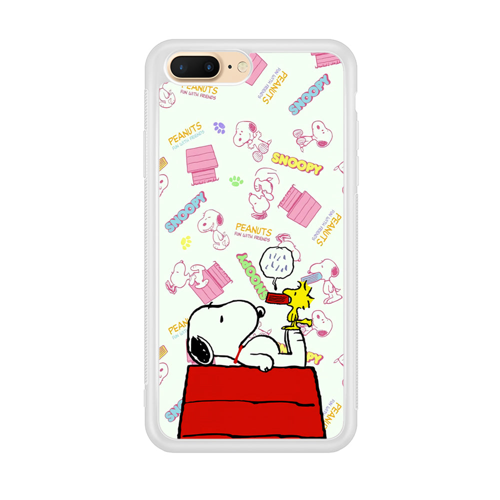 Snoopy Comfort Together iPhone 8 Plus Case