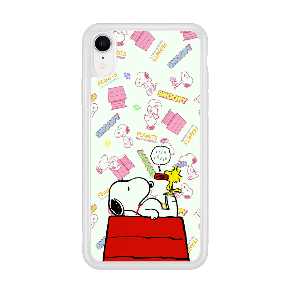 Snoopy Comfort Together iPhone XR Case