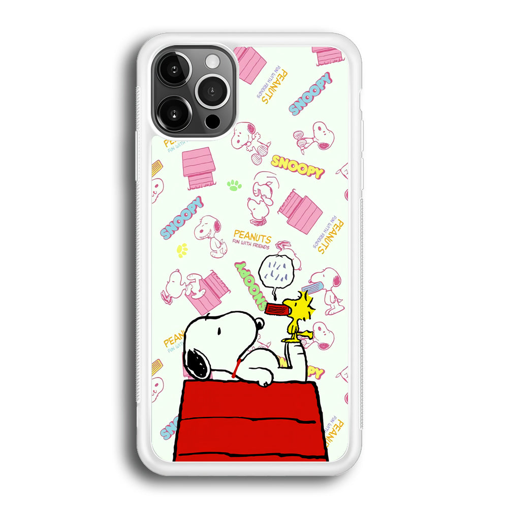 Snoopy Comfort Together iPhone 12 Pro Case