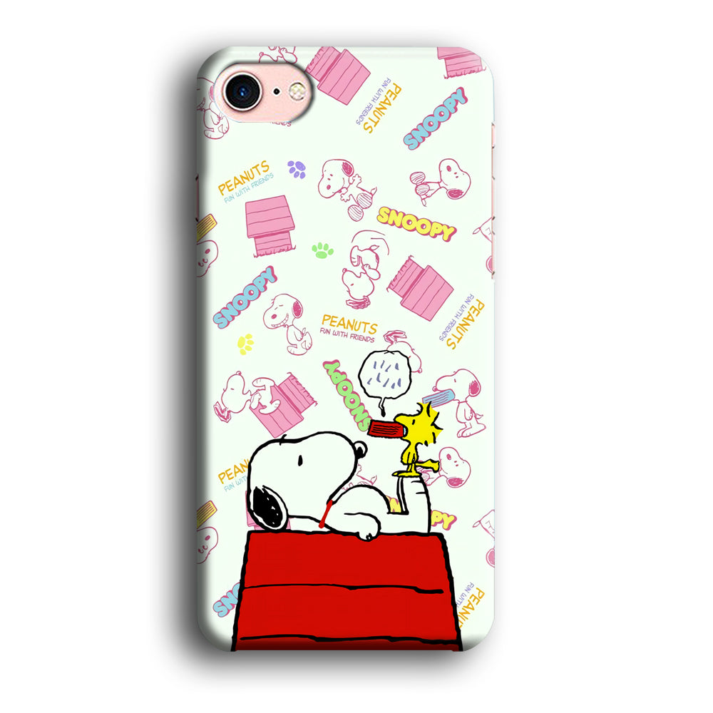 Snoopy Comfort Together iPhone 8 Case