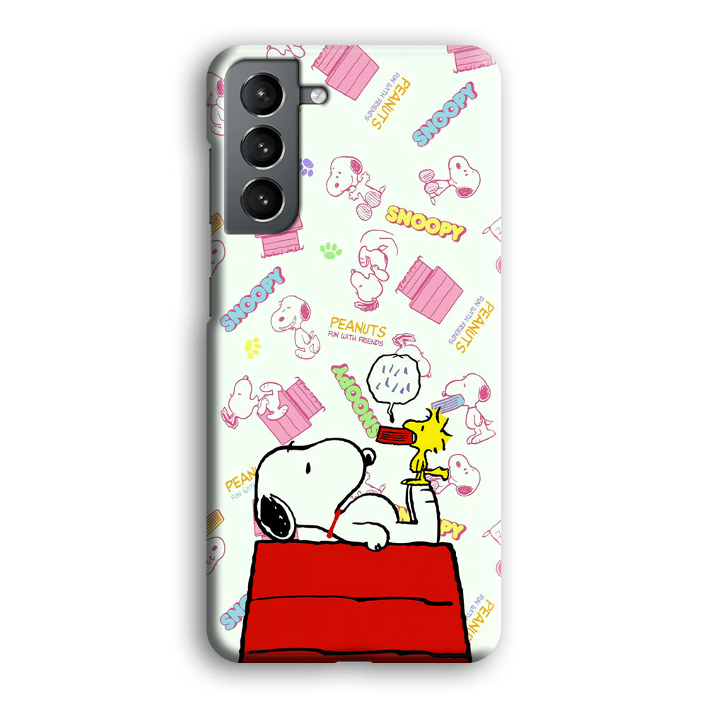 Snoopy Comfort Together Samsung Galaxy S21 Plus Case