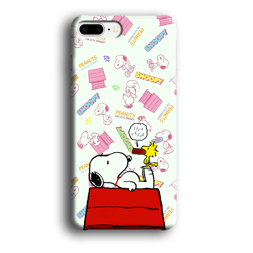 Snoopy Comfort Together iPhone 8 Plus Case