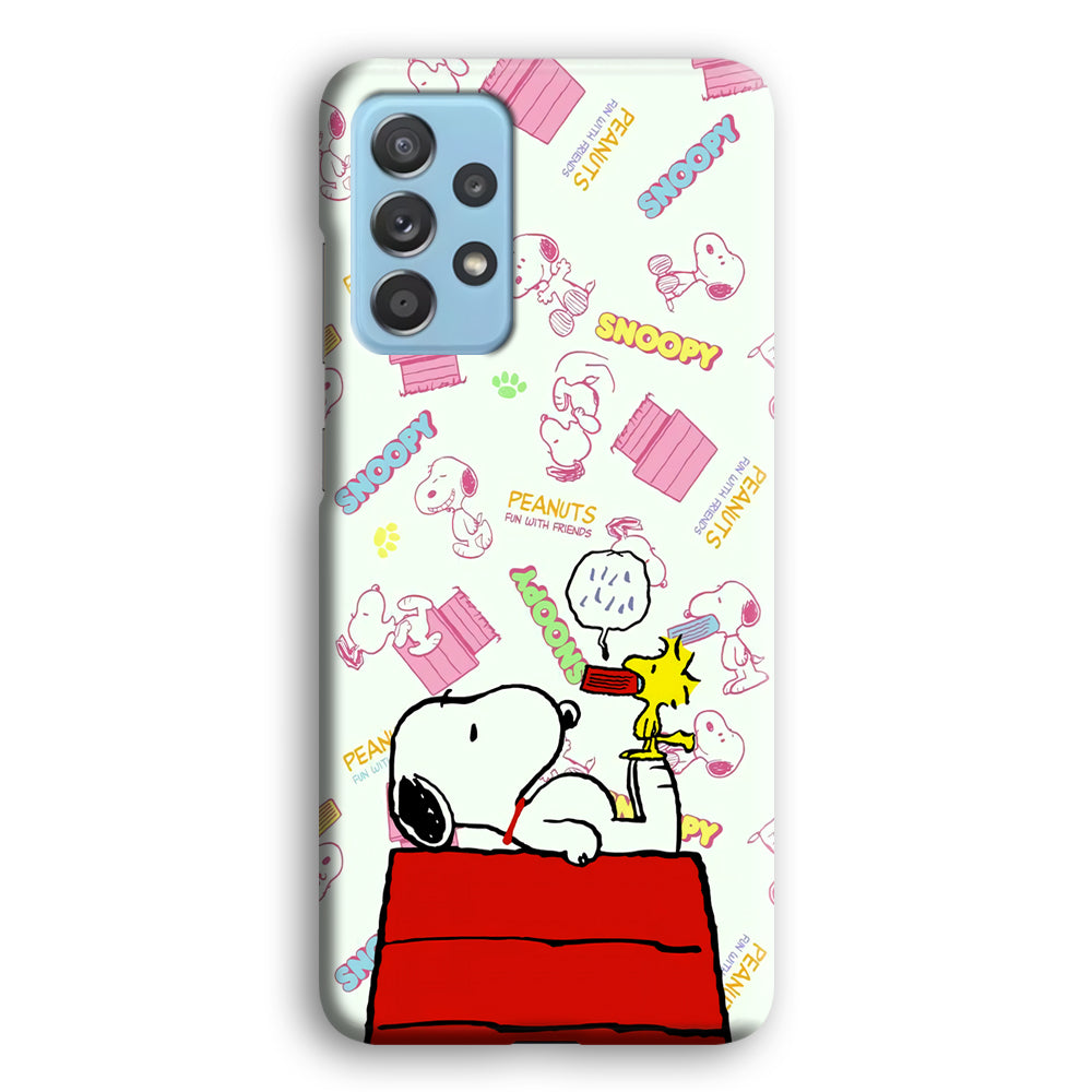 Snoopy Comfort Together Samsung Galaxy A52 Case