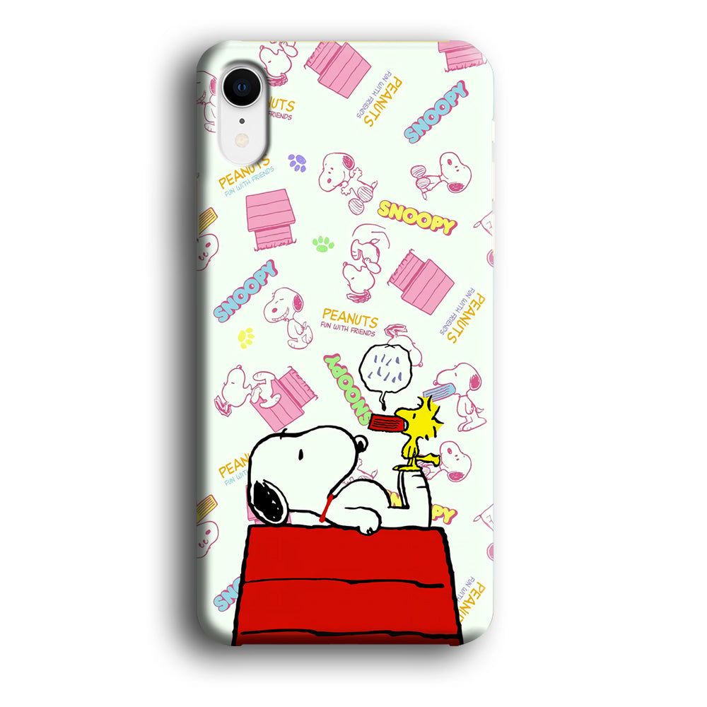 Snoopy Comfort Together iPhone XR Case