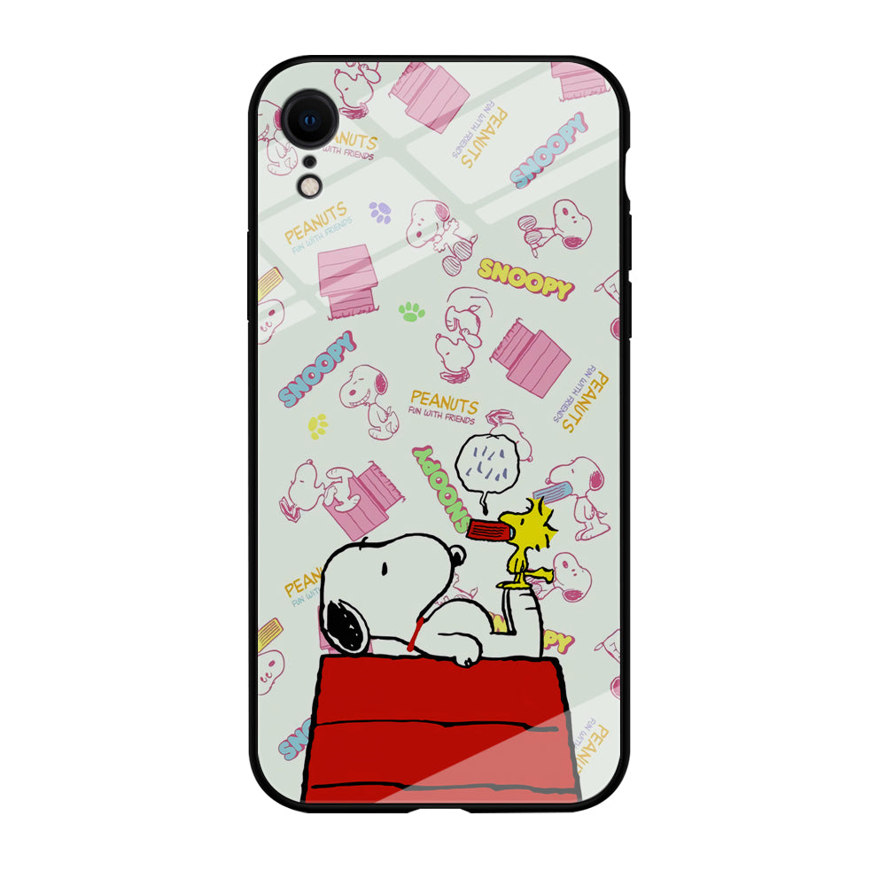 Snoopy Comfort Together iPhone XR Case