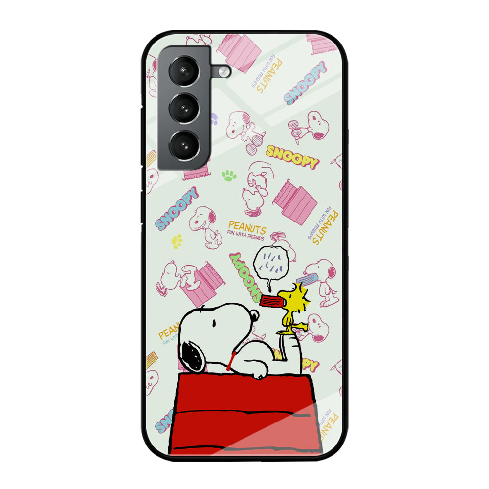 Snoopy Comfort Together Samsung Galaxy S21 Plus Case
