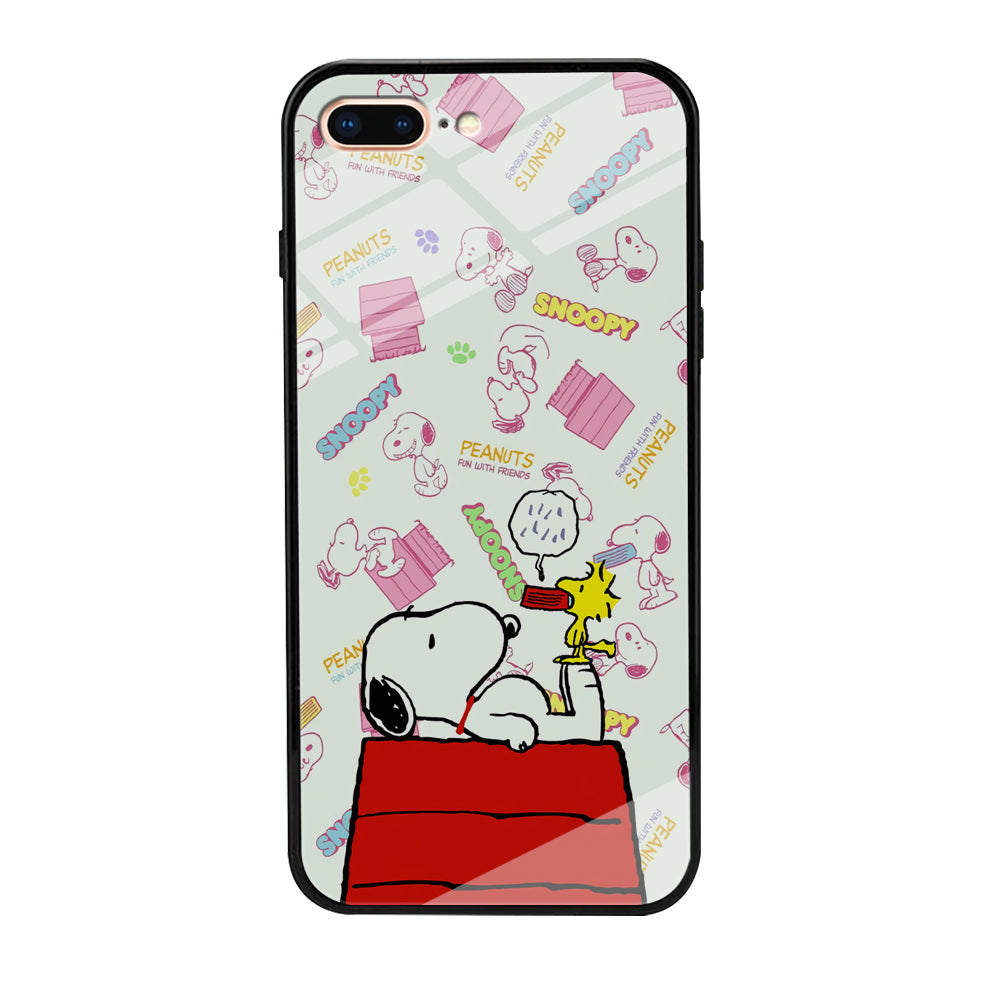 Snoopy Comfort Together iPhone 8 Plus Case