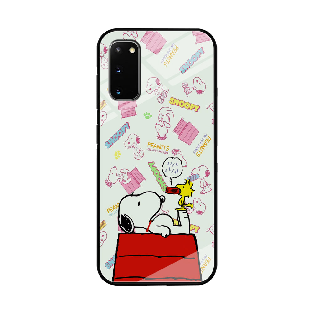 Snoopy Comfort Together Samsung Galaxy S20 Case