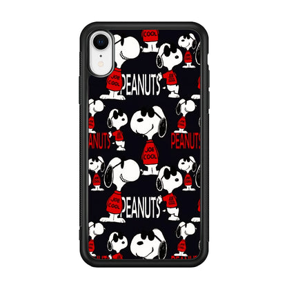 Snoopy Cool Peanuts Sweater iPhone XR Case