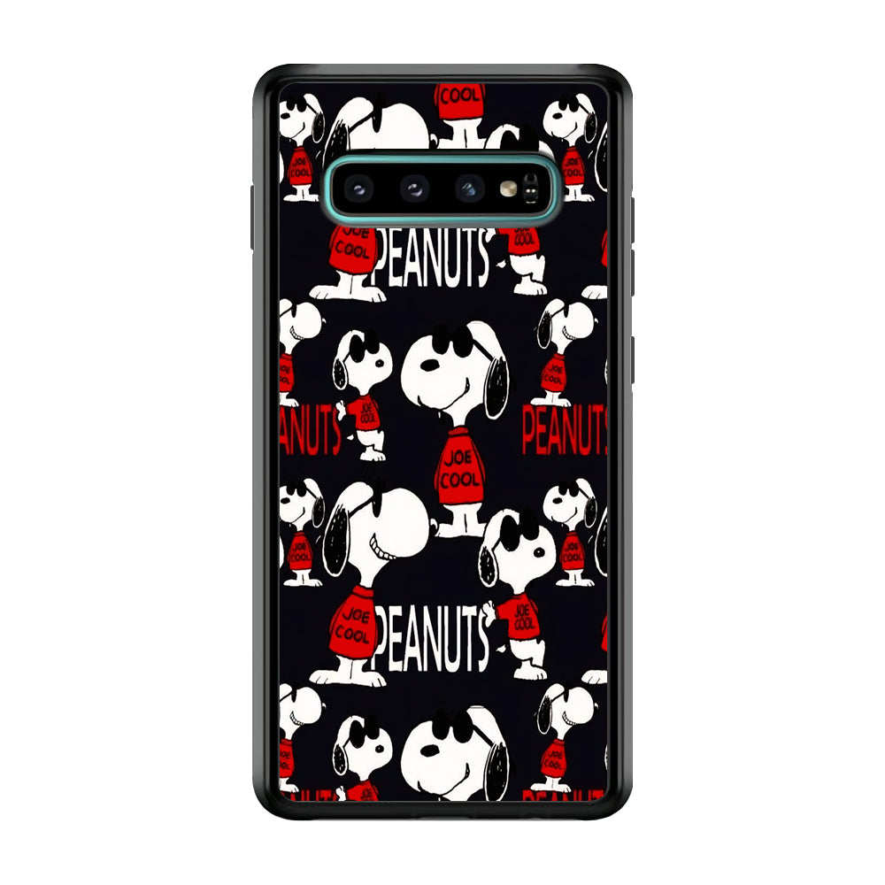 Snoopy Cool Peanuts Sweater Samsung Galaxy S10 Plus Case