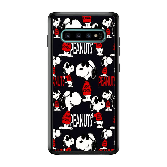 Snoopy Cool Peanuts Sweater Samsung Galaxy S10 Plus Case
