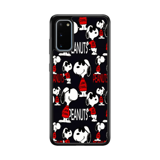 Snoopy Cool Peanuts Sweater Samsung Galaxy S20 Case