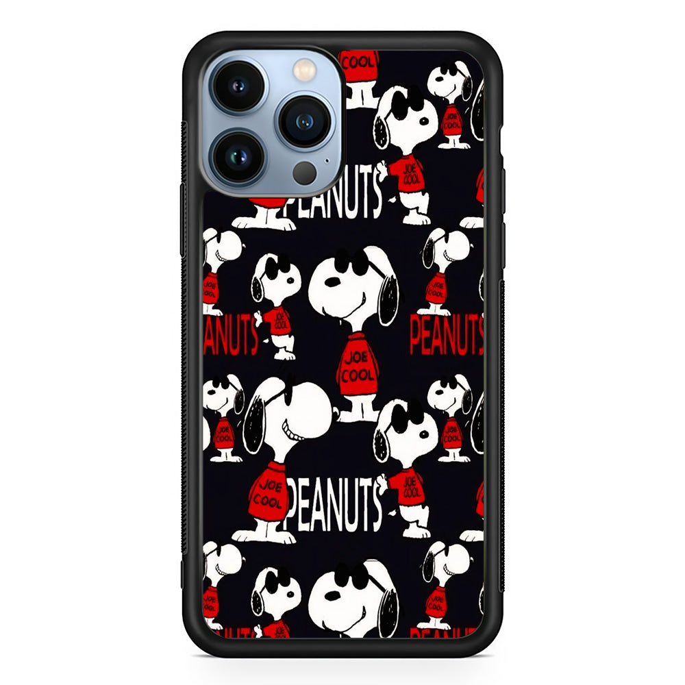 Snoopy Cool Peanuts Sweater iPhone 13 Pro Max Case