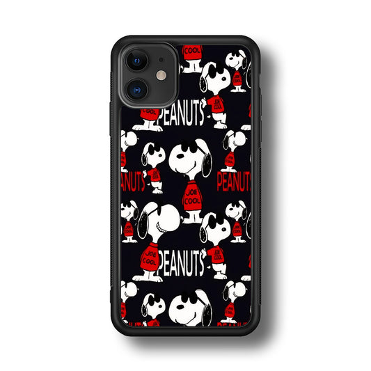 Snoopy Cool Peanuts Sweater iPhone 11 Case