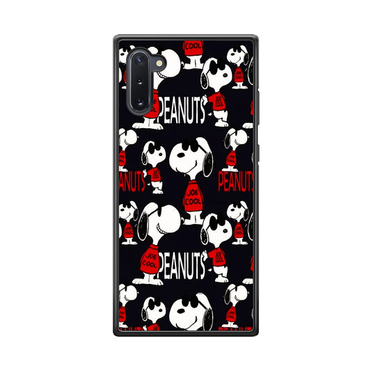 Snoopy Cool Peanuts Sweater Samsung Galaxy Note 10 Case