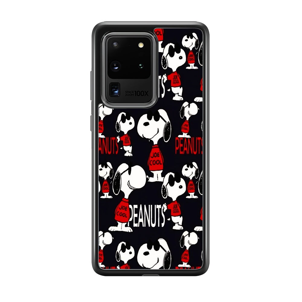Snoopy Cool Peanuts Sweater Samsung Galaxy S20 Ultra Case