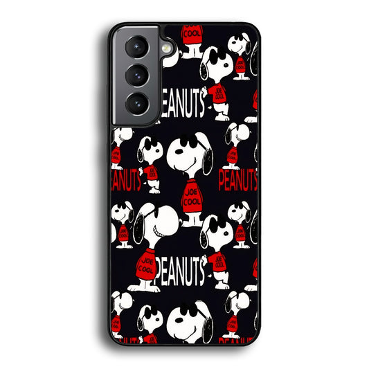 Snoopy Cool Peanuts Sweater Samsung Galaxy S21 Case