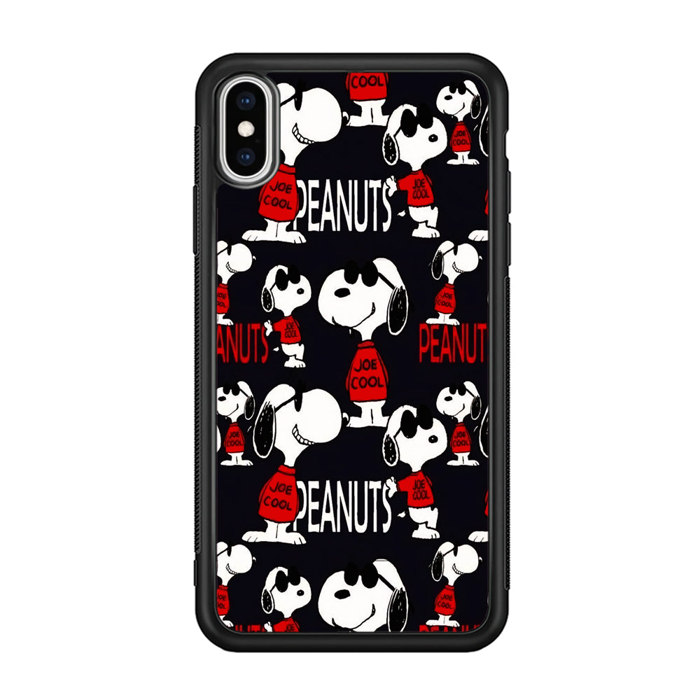 Snoopy Cool Peanuts Sweater iPhone X Case