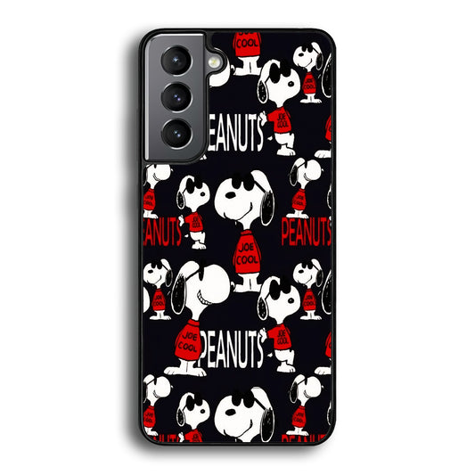 Snoopy Cool Peanuts Sweater Samsung Galaxy S21 Plus Case