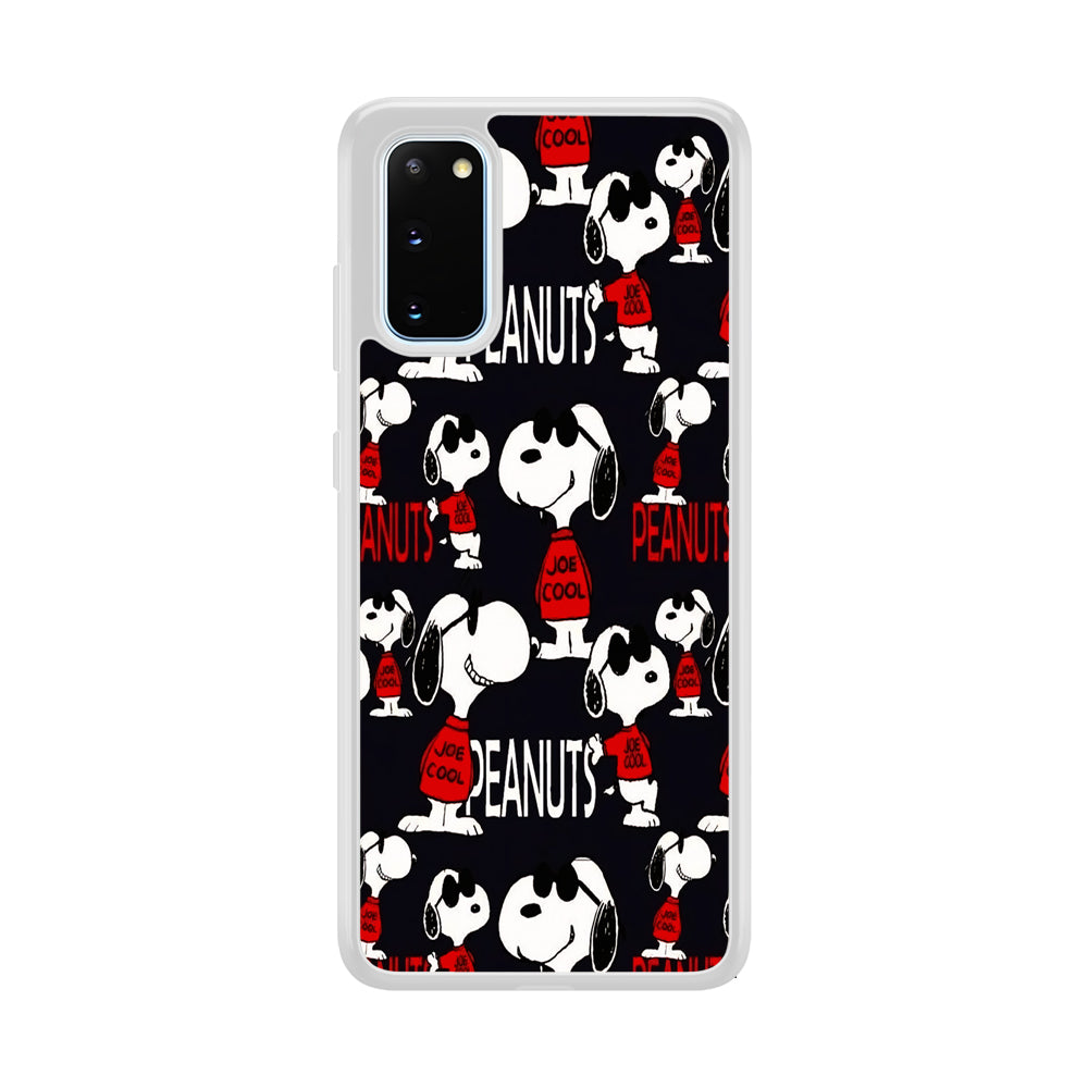 Snoopy Cool Peanuts Sweater Samsung Galaxy S20 Case