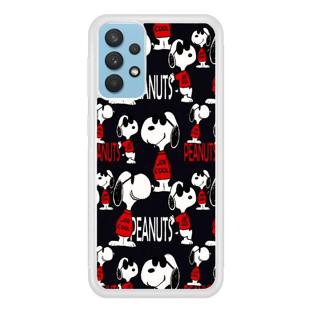 Snoopy Cool Peanuts Sweater Samsung Galaxy A32 Case