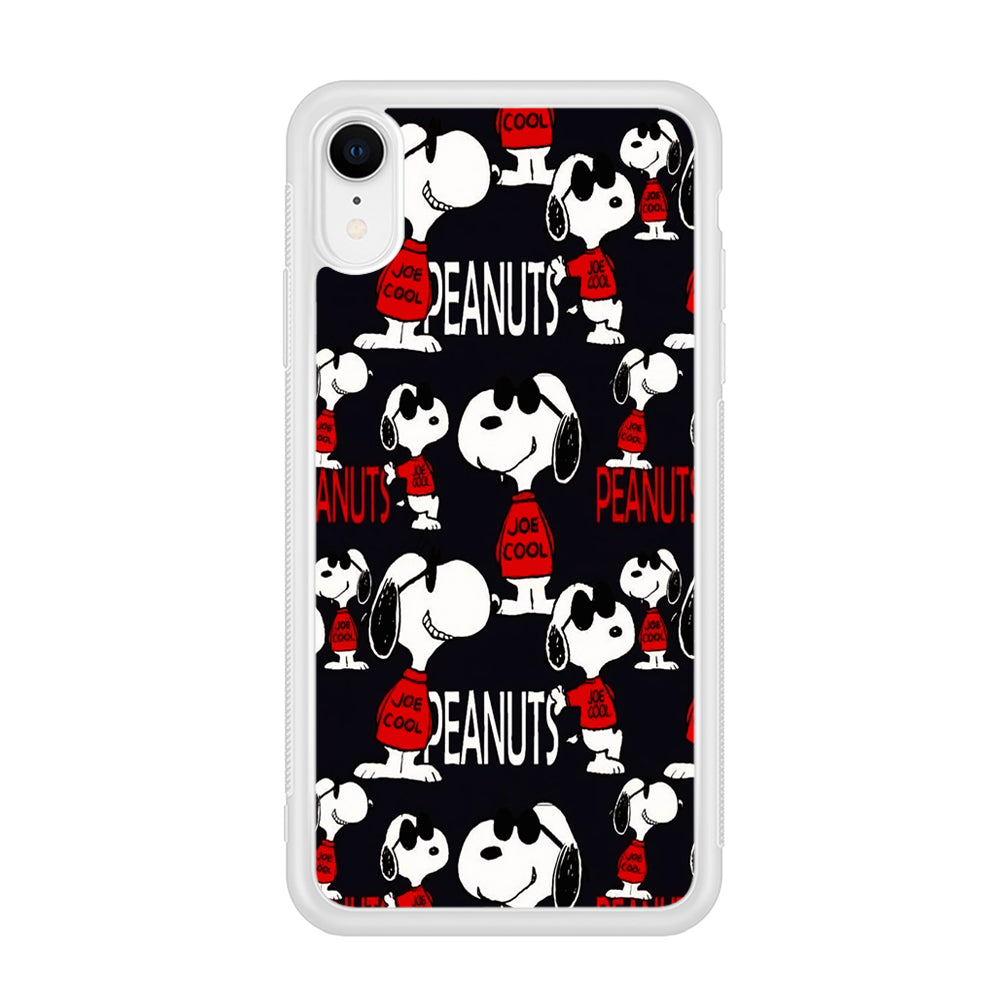 Snoopy Cool Peanuts Sweater iPhone XR Case