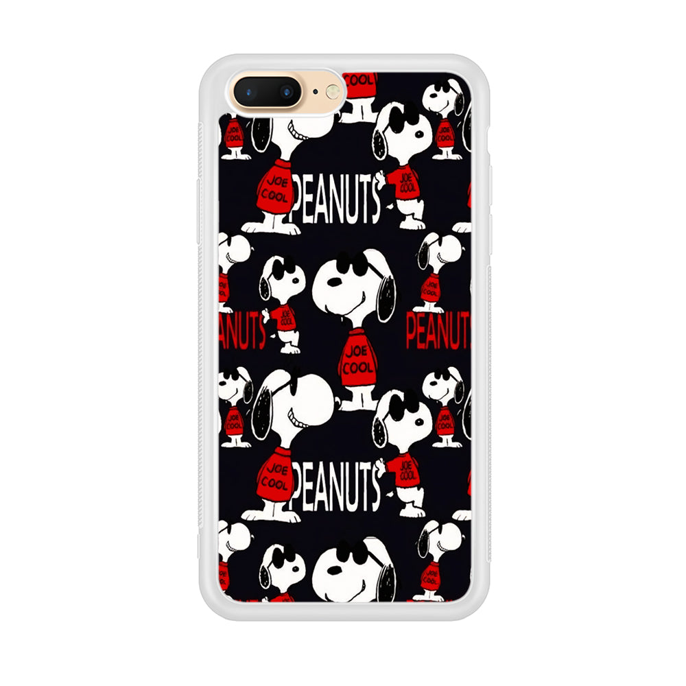 Snoopy Cool Peanuts Sweater iPhone 8 Plus Case