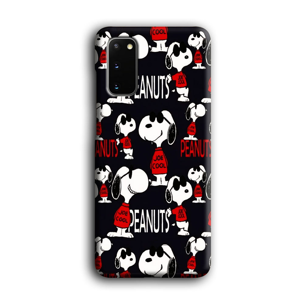 Snoopy Cool Peanuts Sweater Samsung Galaxy S20 Case