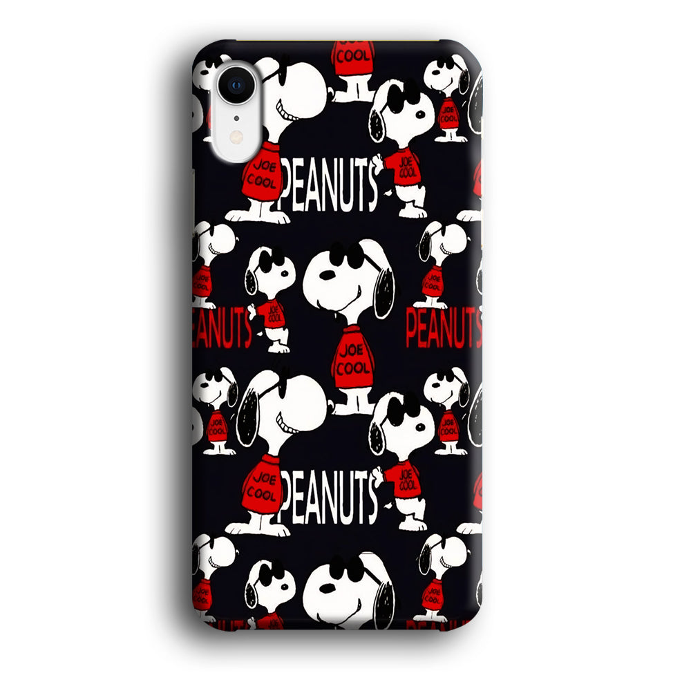 Snoopy Cool Peanuts Sweater iPhone XR Case