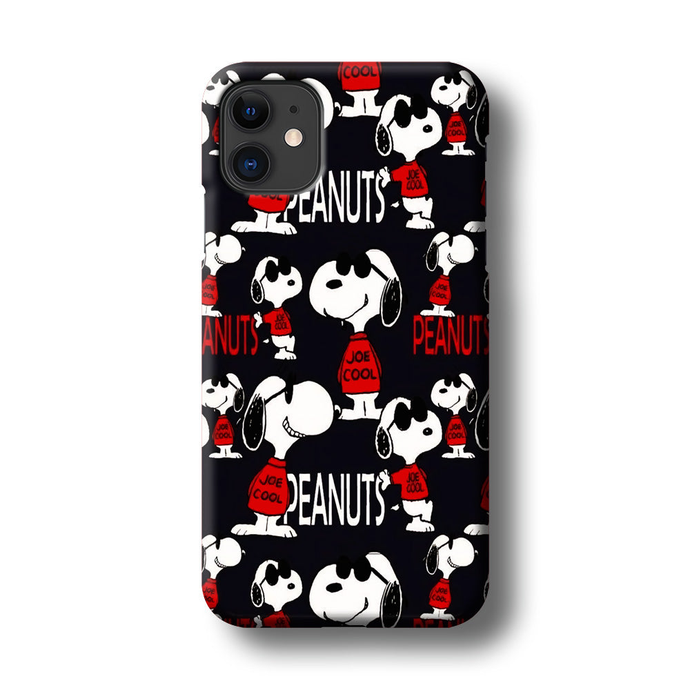 Snoopy Cool Peanuts Sweater iPhone 11 Case