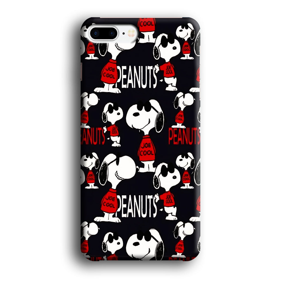 Snoopy Cool Peanuts Sweater iPhone 8 Plus Case