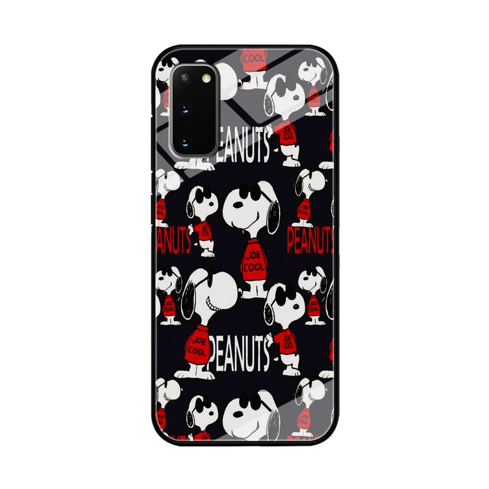 Snoopy Cool Peanuts Sweater Samsung Galaxy S20 Case