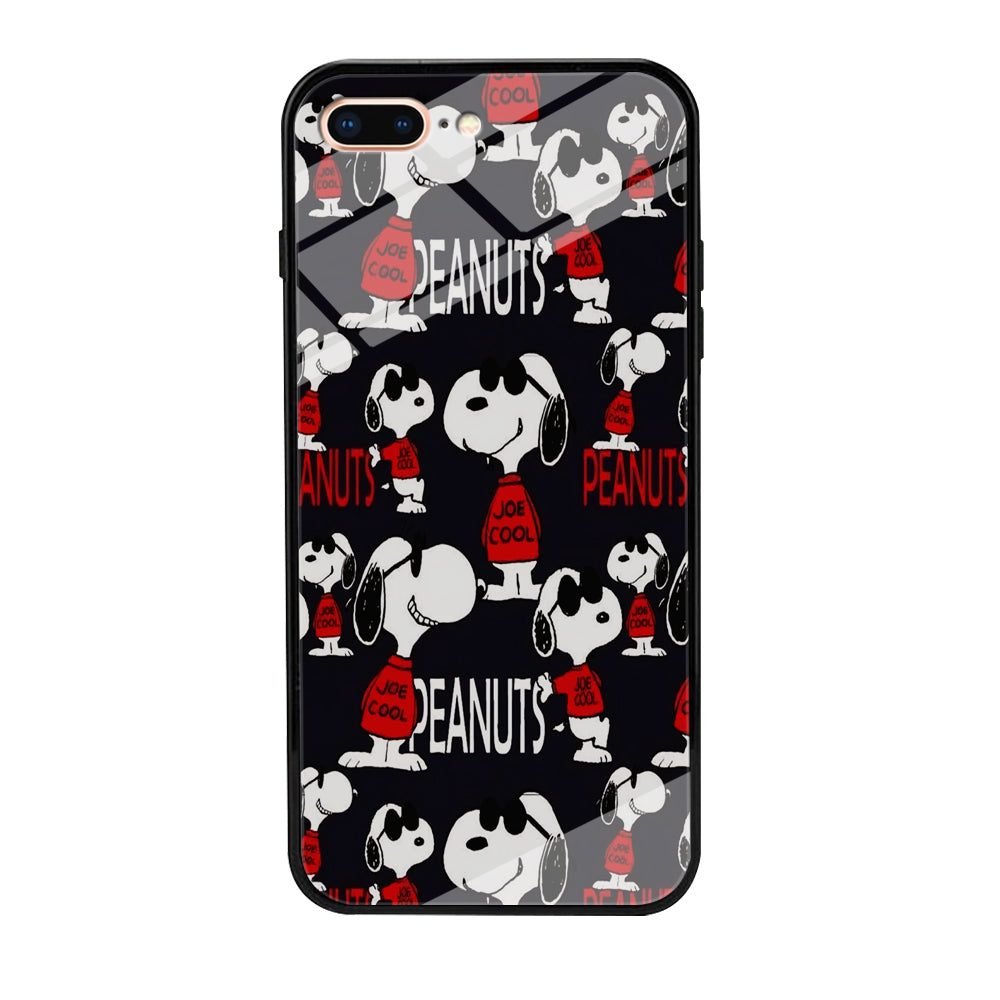 Snoopy Cool Peanuts Sweater iPhone 8 Plus Case