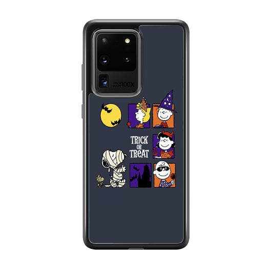 Snoopy Halloween Momment Samsung Galaxy S20 Ultra Case