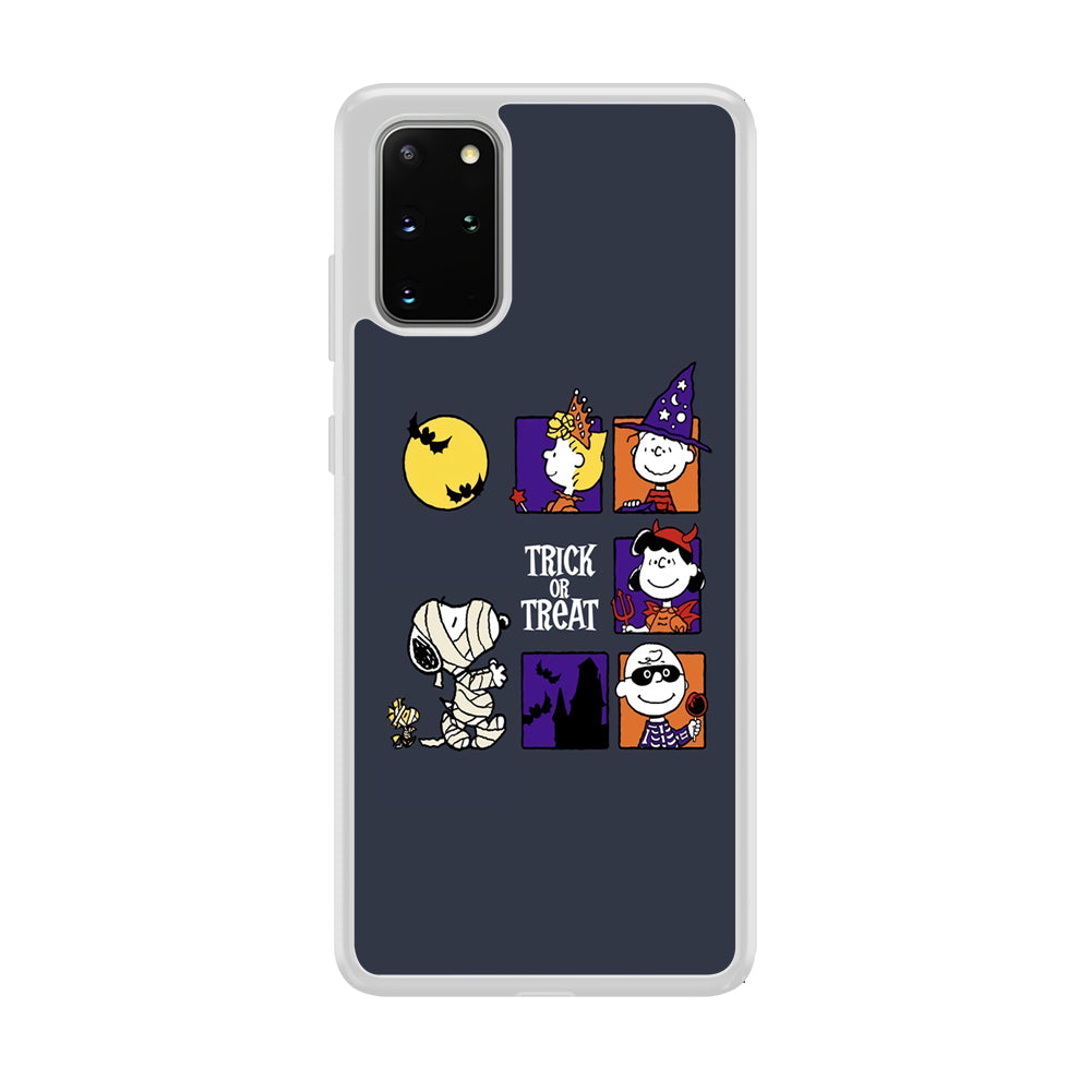 Snoopy Halloween Momment Samsung Galaxy S20 Plus Case