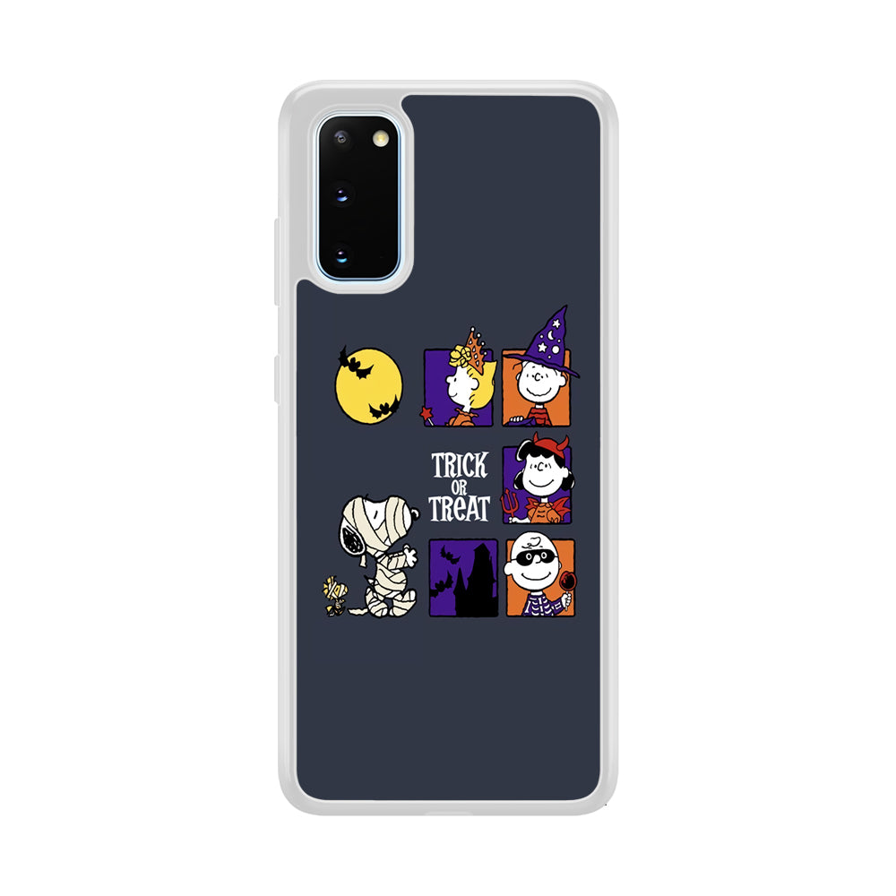 Snoopy Halloween Momment Samsung Galaxy S20 Case