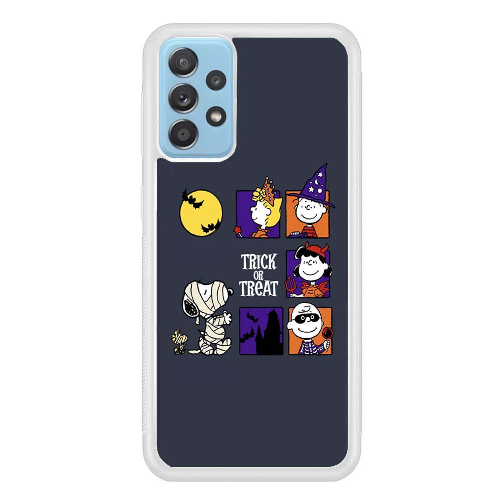 Snoopy Halloween Momment Samsung Galaxy A52 Case