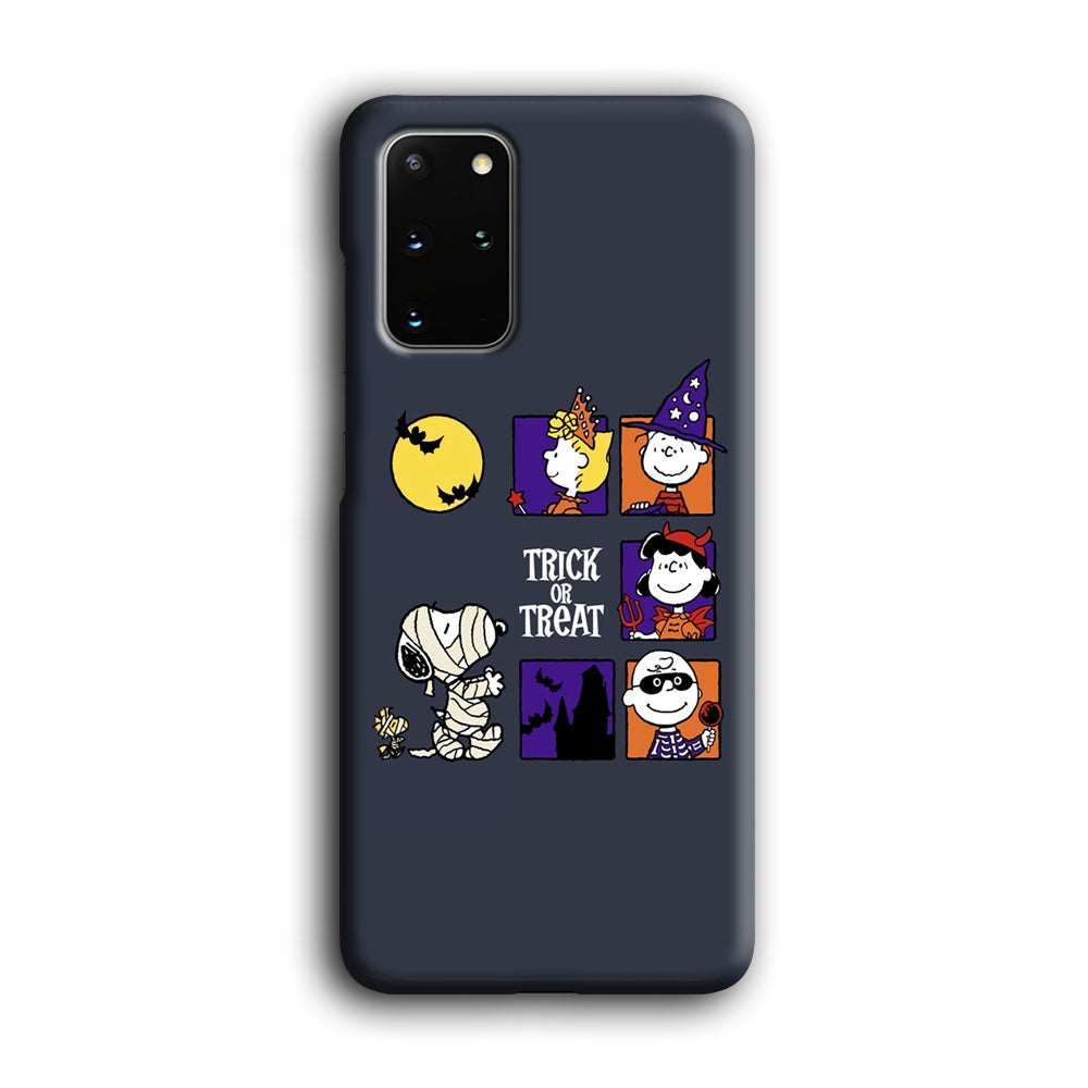 Snoopy Halloween Momment Samsung Galaxy S20 Plus Case