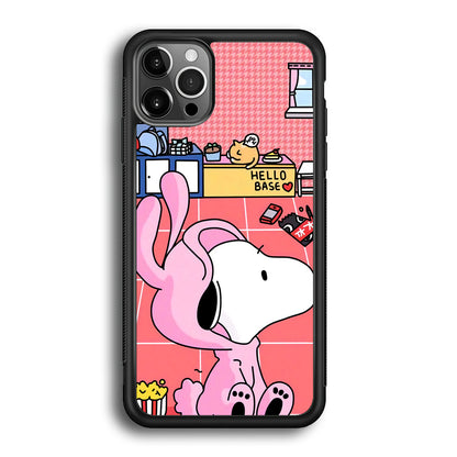 Snoopy Home Sweet Home iPhone 12 Pro Case